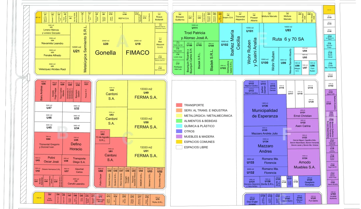 Plano de urbanización AIE 20-09-23 A3