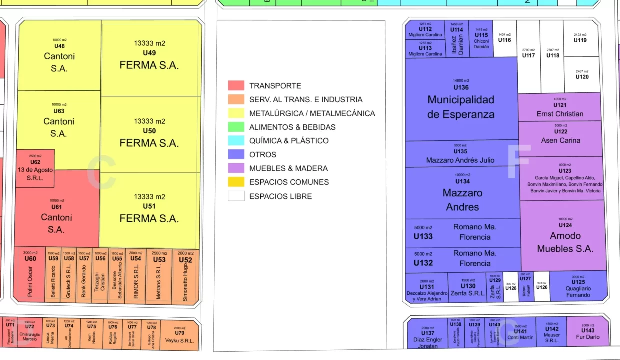 Plano de urbanización AIE 20-09-23 A3